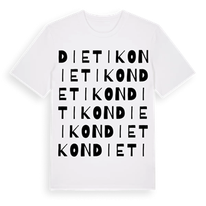 Dietikon ordlek t-shirt – ekologisk bomull t-shirt från Pinshirt