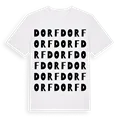 Dorf ordlek t-shirt