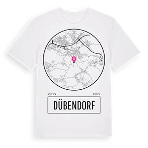 Dübendorf t-shirt – ekologisk bomull t-shirt från Pinshirt