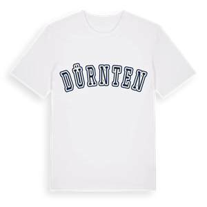 Dürnten college t-shirt – ekologisk bomull t-shirt från Pinshirt