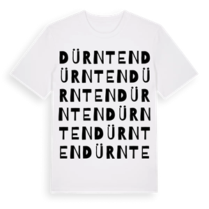 Dürnten ordlek t-shirt – ekologisk bomull t-shirt från Pinshirt