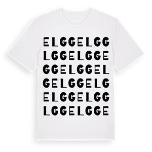 Elgg ordlek t-shirt – ekologisk bomull t-shirt från Pinshirt