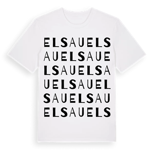 Elsau ordlek t-shirt – ekologisk bomull t-shirt från Pinshirt