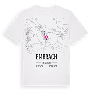 Embrach karta t-shirt – ekologisk bomull t-shirt från Pinshirt