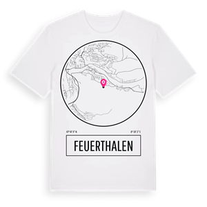 Feuerthalen t-shirt – ekologisk bomull t-shirt från Pinshirt