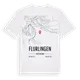 Flurlingen karta t-shirt