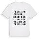 Flurlingen ordlek t-shirt