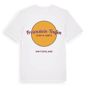 Freienstein-Teufen cirkel t-shirt – ekologisk bomull t-shirt från Pinshirt