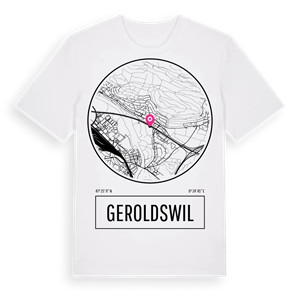 Geroldswil t-shirt – ekologisk bomull t-shirt från Pinshirt