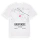 Greifensee karta t-shirt