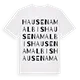 Hausen am Albis ordlek t-shirt