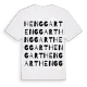 Henggart ordlek t-shirt