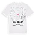Hochfelden karta t-shirt