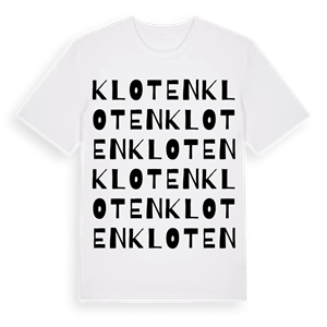 Kloten ordlek t-shirt – ekologisk bomull t-shirt från Pinshirt