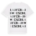 Laufen-Uhwiesen ordlek t-shirt