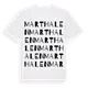 Marthalen ordlek t-shirt