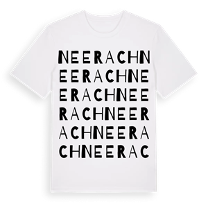 Neerach ordlek t-shirt – ekologisk bomull t-shirt från Pinshirt