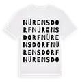 Nürensdorf ordlek t-shirt
