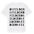 Obfelden ordlek t-shirt