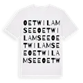 Oetwil am See ordlek t-shirt