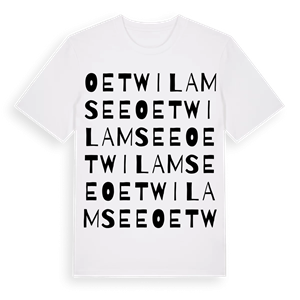 Oetwil am See ordlek t-shirt – ekologisk bomull t-shirt från Pinshirt