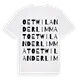 Oetwil an der Limmat ordlek t-shirt