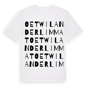 Oetwil an der Limmat ordlek t-shirt – ekologisk bomull t-shirt från Pinshirt