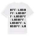 Opfikon ordlek t-shirt