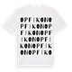 Opfikon ordlek t-shirt