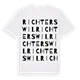 Richterswil ordlek t-shirt