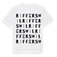 Rifferswil ordlek t-shirt