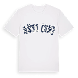 Rüti (ZH) college t-shirt – ekologisk bomull t-shirt från Pinshirt