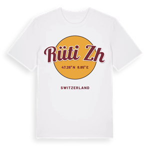 Rüti ZH cirkel t-shirt – ekologisk bomull t-shirt från Pinshirt