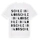 Schleinikon ordlek t-shirt
