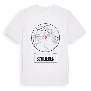 Schlieren t-shirt – ekologisk bomull t-shirt från Pinshirt
