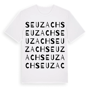 Seuzach ordlek t-shirt – ekologisk bomull t-shirt från Pinshirt