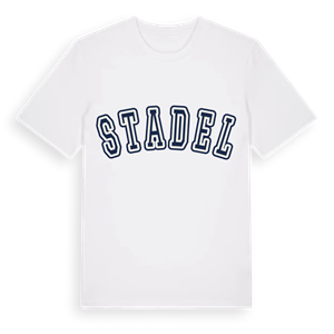 Stadel college t-shirt – ekologisk bomull t-shirt från Pinshirt