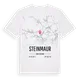 Steinmaur karta t-shirt