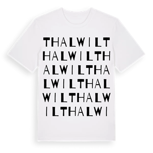 Thalwil ordlek t-shirt – ekologisk bomull t-shirt från Pinshirt