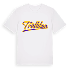 Trüllikon baseball t-shirt – ekologisk bomull t-shirt från Pinshirt