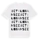 Uetikon am See ordlek t-shirt