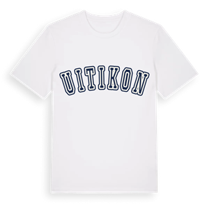 Uitikon college t-shirt – ekologisk bomull t-shirt från Pinshirt