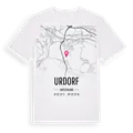 Urdorf karta t-shirt