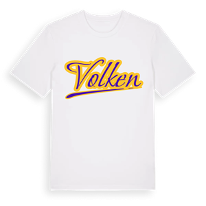 Volken baseball t-shirt – ekologisk bomull t-shirt från Pinshirt
