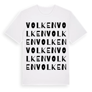 Volken ordlek t-shirt – ekologisk bomull t-shirt från Pinshirt