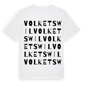Volketswil ordlek t-shirt – ekologisk bomull t-shirt från Pinshirt