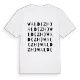 Wald (ZH) ordlek t-shirt