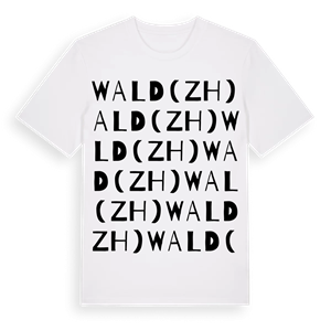 Wald (ZH) ordlek t-shirt – ekologisk bomull t-shirt från Pinshirt