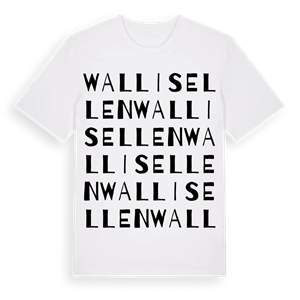 Wallisellen ordlek t-shirt – ekologisk bomull t-shirt från Pinshirt