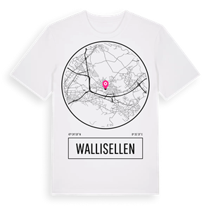 Wallisellen t-shirt – ekologisk bomull t-shirt från Pinshirt